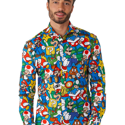 Chemise Super Mario Hommes <tc>OppoSuits</tc>