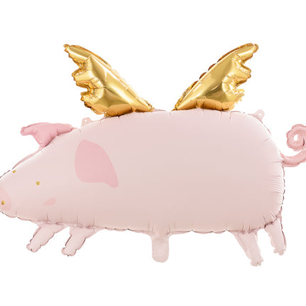 Ballon à l'hélium cochon vide 72cm