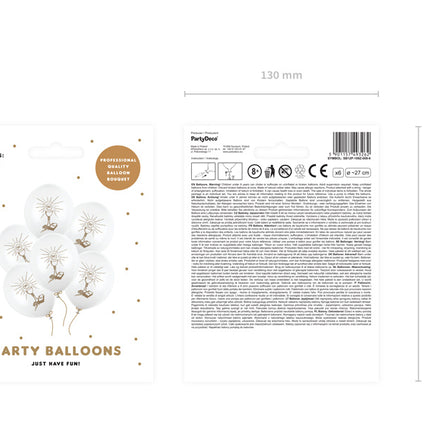 Ballons de communion 27cm 6pcs