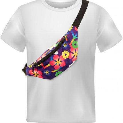 Sac à main Flower Power violet