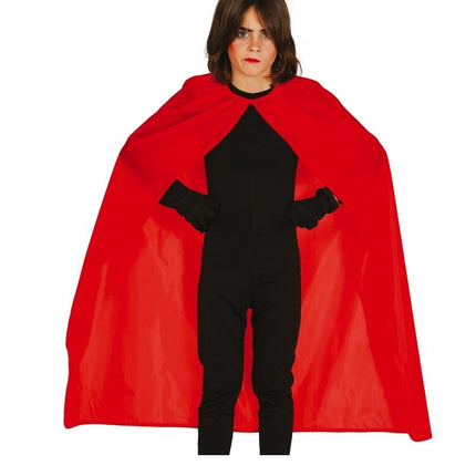 Cape d'Halloween Rouge Enfant 1m