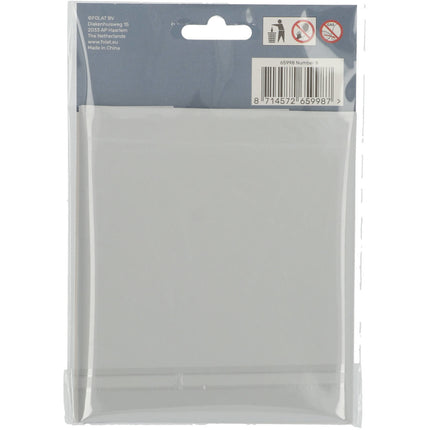 Ballon de baudruche Figure 8 Blanc mat XL 86cm vide