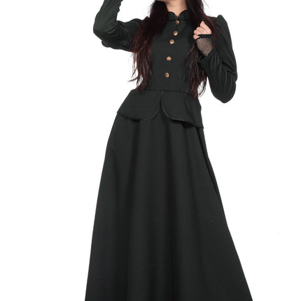 Costume de sorcière d'Halloween Noir