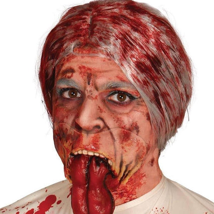 Fausse blessure Mâchoire cassée