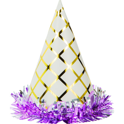 Chapeaux de fête Cônes de glace 8pcs