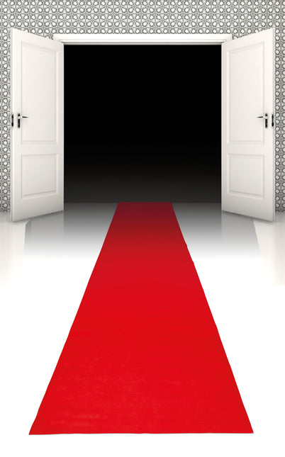 Tapis de course rouge 450x60cm