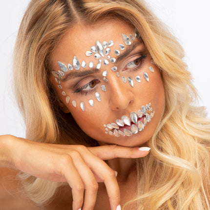 Moon Terror Halloween Face Jewels Sugar Skull (crâne de sucre)