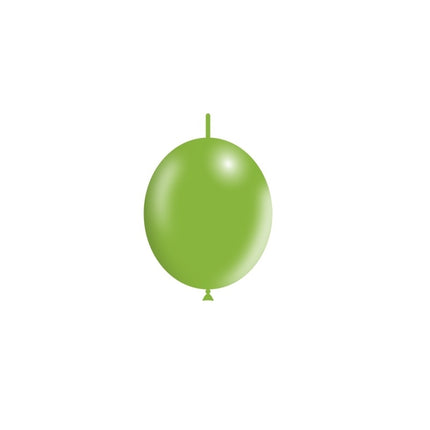 Ballon bouton vert pomme 15cm 100pcs