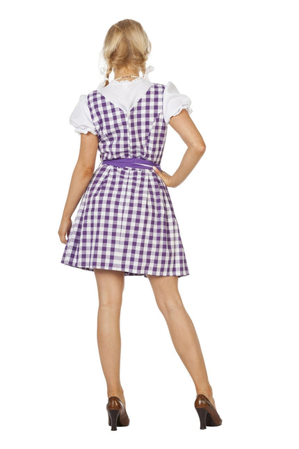 Robe Dirndl violette Oktoberfest Ladies
