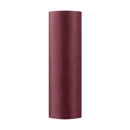 Chemin de table rouge bordeaux 16cm 9m