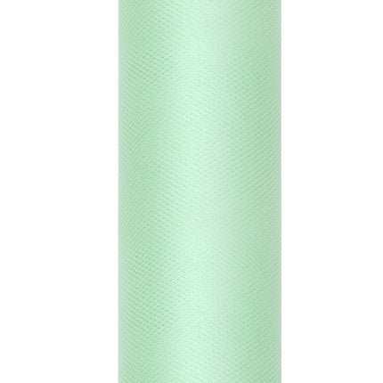 Rouleau de tulle vert menthe 30cm 9m