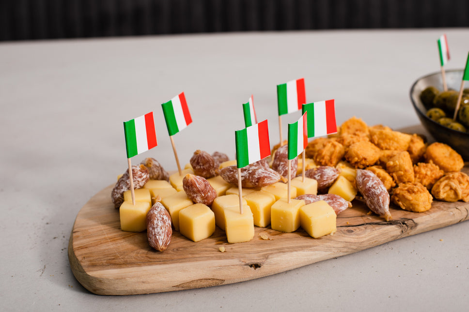 Bâtonnets à cocktail Italie 8cm 50pcs