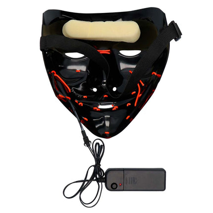 Halloween Masque Led Killer Smile Rouge