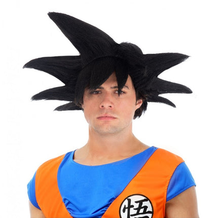 Perruque noire de Goku Saiyan Dragon Ball Z
