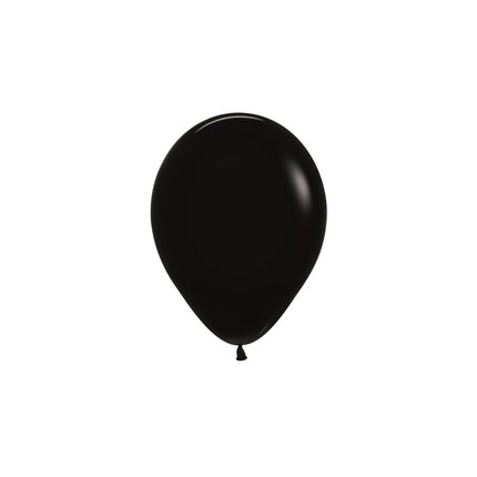 Ballons de baudruche noirs 12cm 50pcs