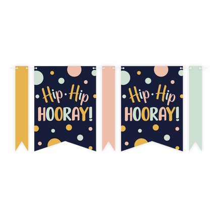 Bunting Hip Hip Hooray 6m