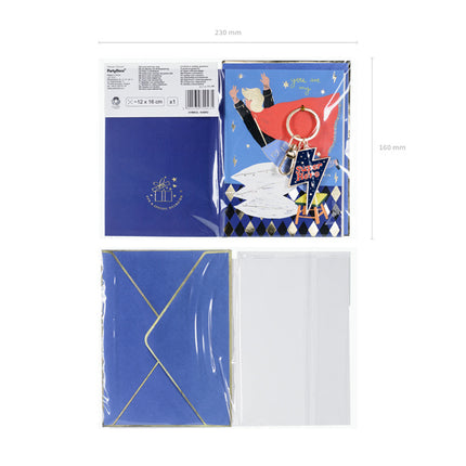 Carte de vœux Porte-clés Super Héros 16cm