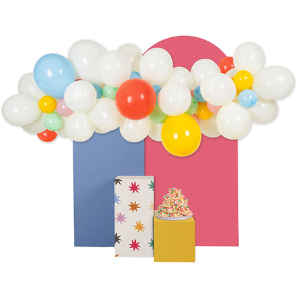 Arche de ballons colorés Starburst