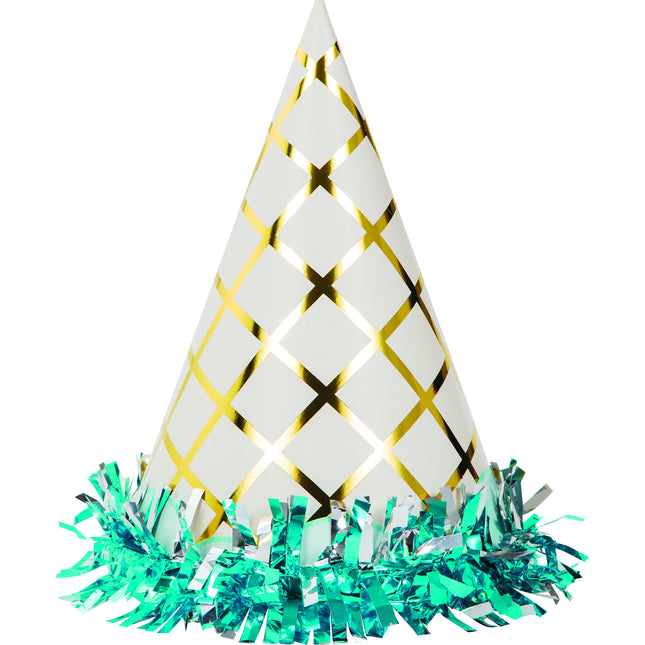 Chapeaux de fête Cônes de glace 8pcs