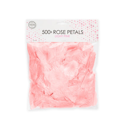 Pétales de rose rose pâle 53gr 500pcs