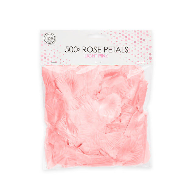 Pétales de rose rose pâle 53gr 500pcs