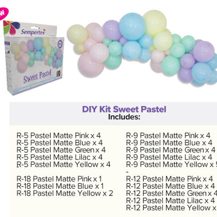 Kit de ballons DIY Sweet Pastel