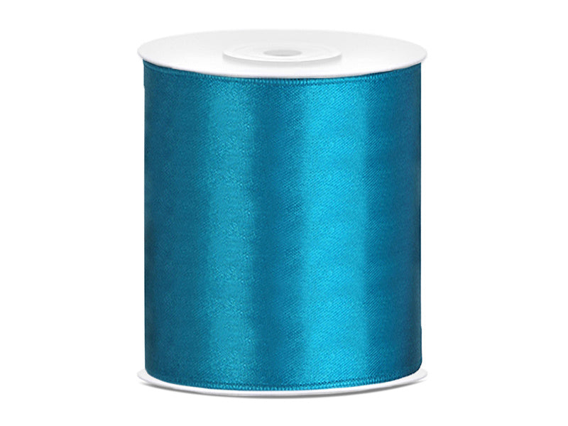 Ruban de satin Turquoise 100mm 25m