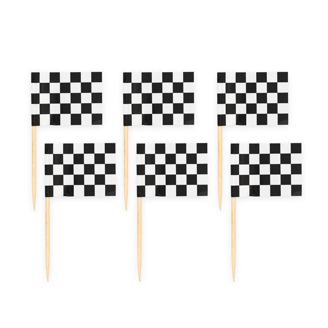 Formule 1 Bâtonnets à cocktail Race 6cm 50pcs