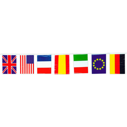 Pays de la ligne de drapeau 50m