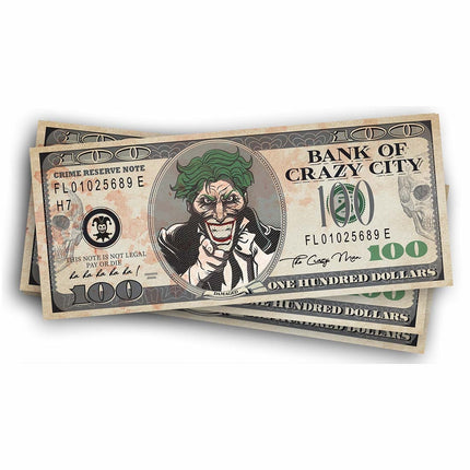 Halloween Faux billets de banque 15cm