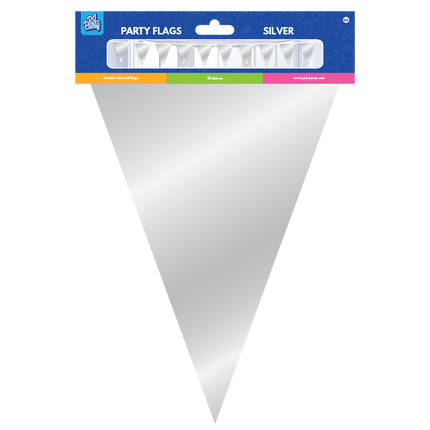 Guirlande argentée métallisée 10m