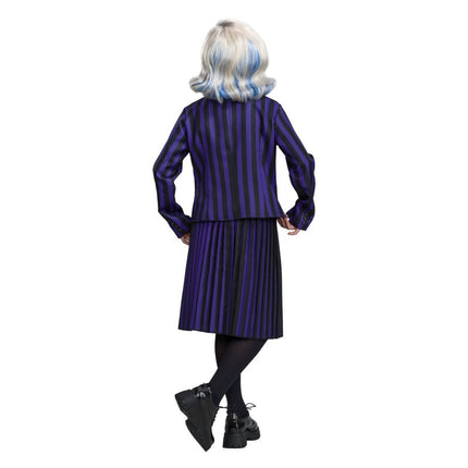 Costume mercredi Uniforme scolaire noir/violet enfant