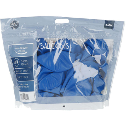 Ballons de baudruche bleu hollandais 33cm 50pcs