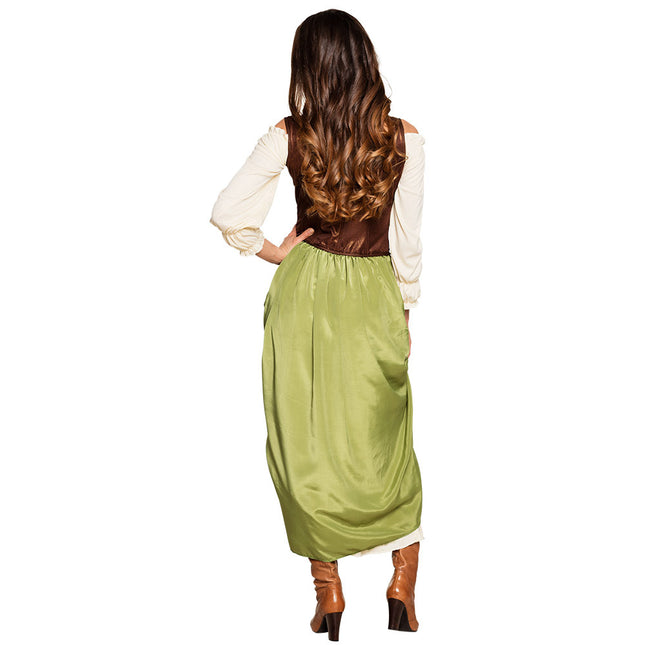 Dirndl Robe Oktoberfest Femme Vert