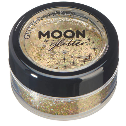 Moon Glitter Paillettes holographiques Shakers Or 5g
