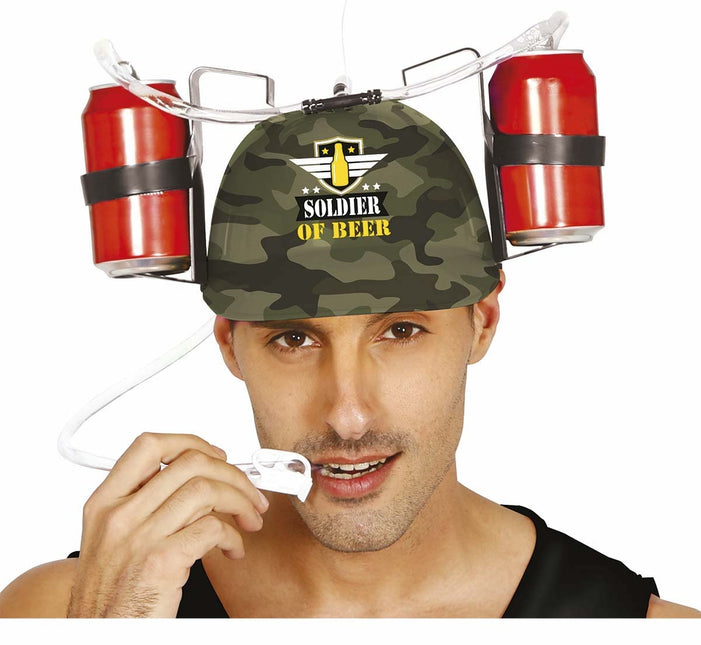 Casque Beer King Camouflage