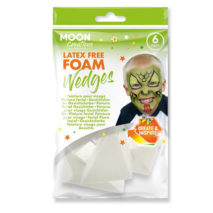 <tc>Moon Creations</tc> Calage en mousse sans latex paquet de 6