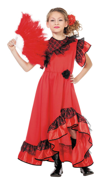 Robe espagnole flamenco