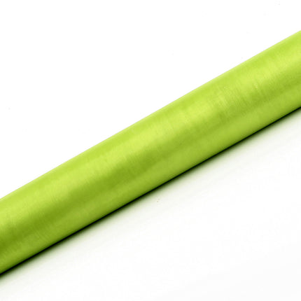 Tissu Organza Vert Citron Vert 36cm 9m