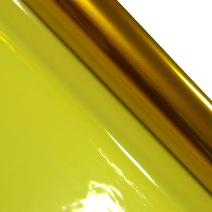 Rouleau de cellophane jaune 70cm 5m