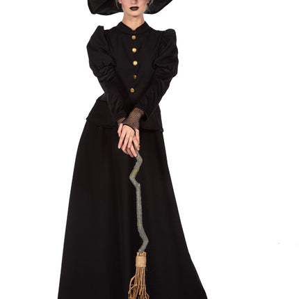 Costume de sorcière d'Halloween Noir