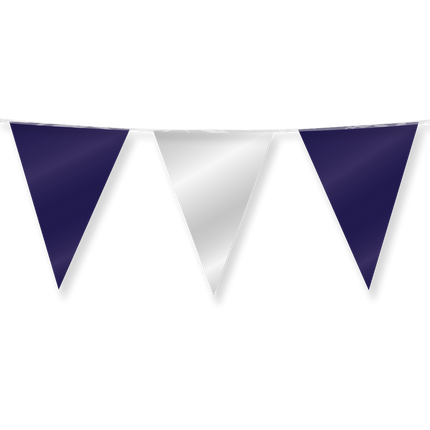 Guirlande Bleu Argent Métallique 10m