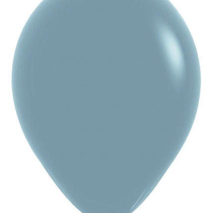Ballons Pastel Bleu Crépuscule 30cm 12pcs