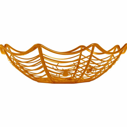 Araignée Orange Halloween Bowl 28cm