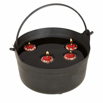 Décoration de table pour Halloween Bougies à œil flottant