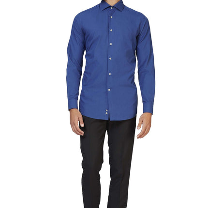 Chemise bleu foncé Hommes <tc>OppoSuits</tc>