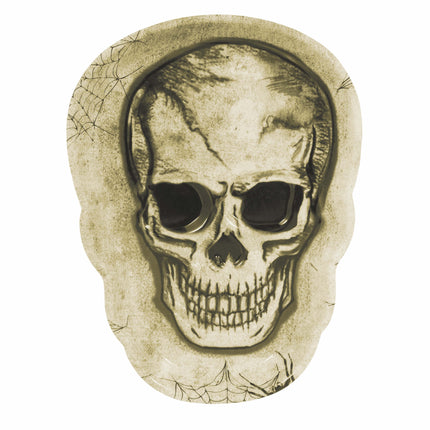 Plateau Halloween Squelette 25cm