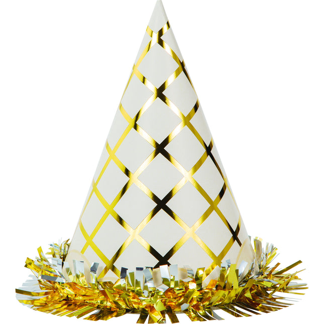 Chapeaux de fête Cônes de glace 8pcs