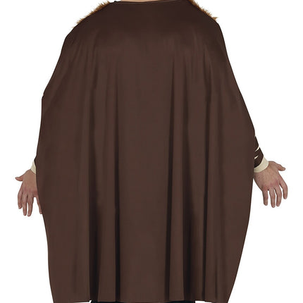 Costume de viking Homme brun