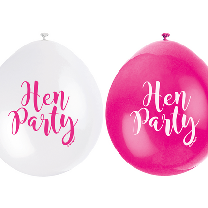 Ballons enterrement de vie de jeune fille 28cm 10pcs